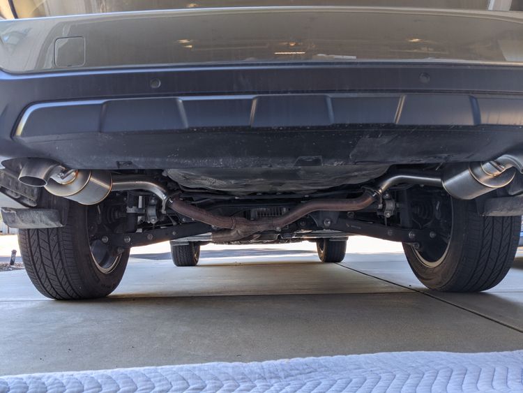 Install Nameless Axle Back Exhaust for 2019 Subaru Outback 3.6L